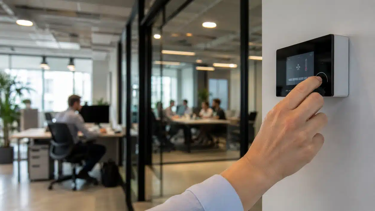 Te warm kantoor met slecht binnenklimaat en lagere productiviteit
